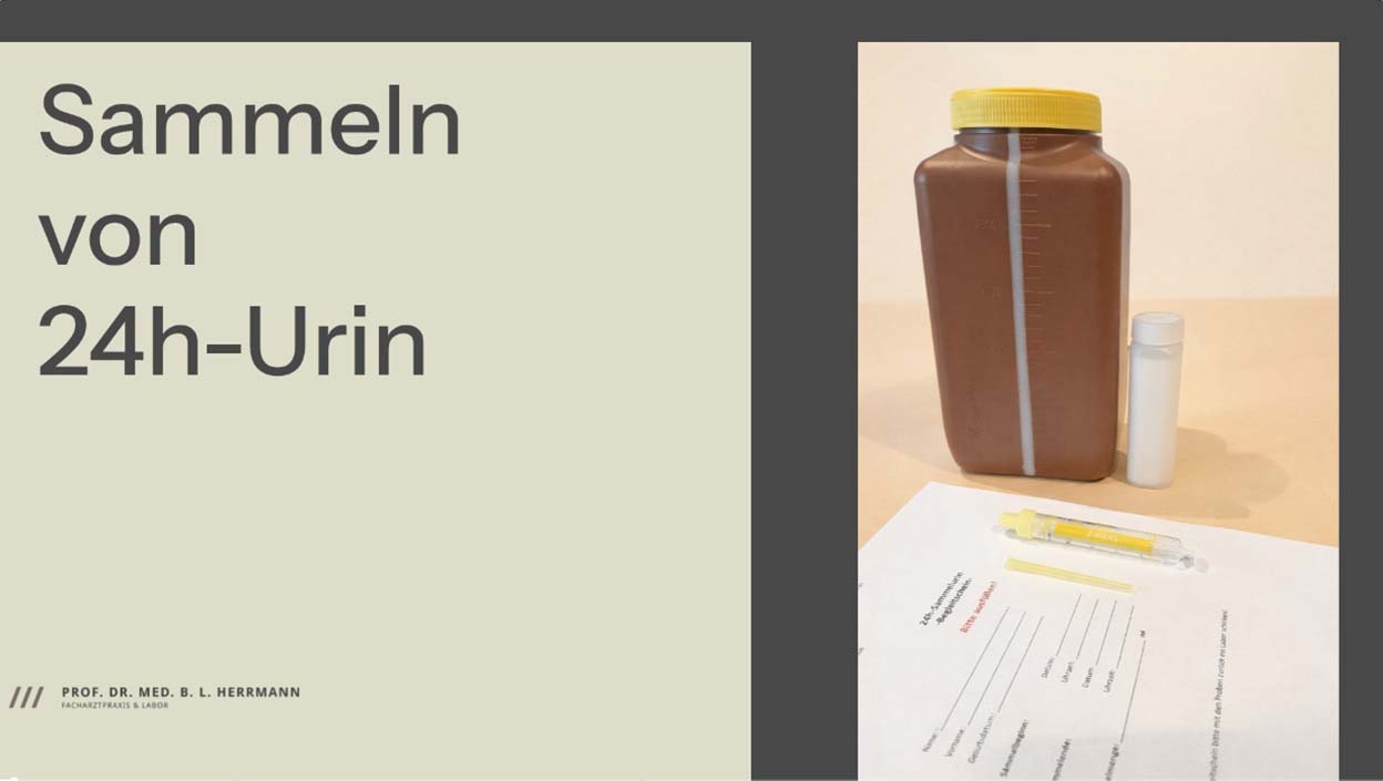 Glas mit Honig und Löffel neben einem Dokument mit Text